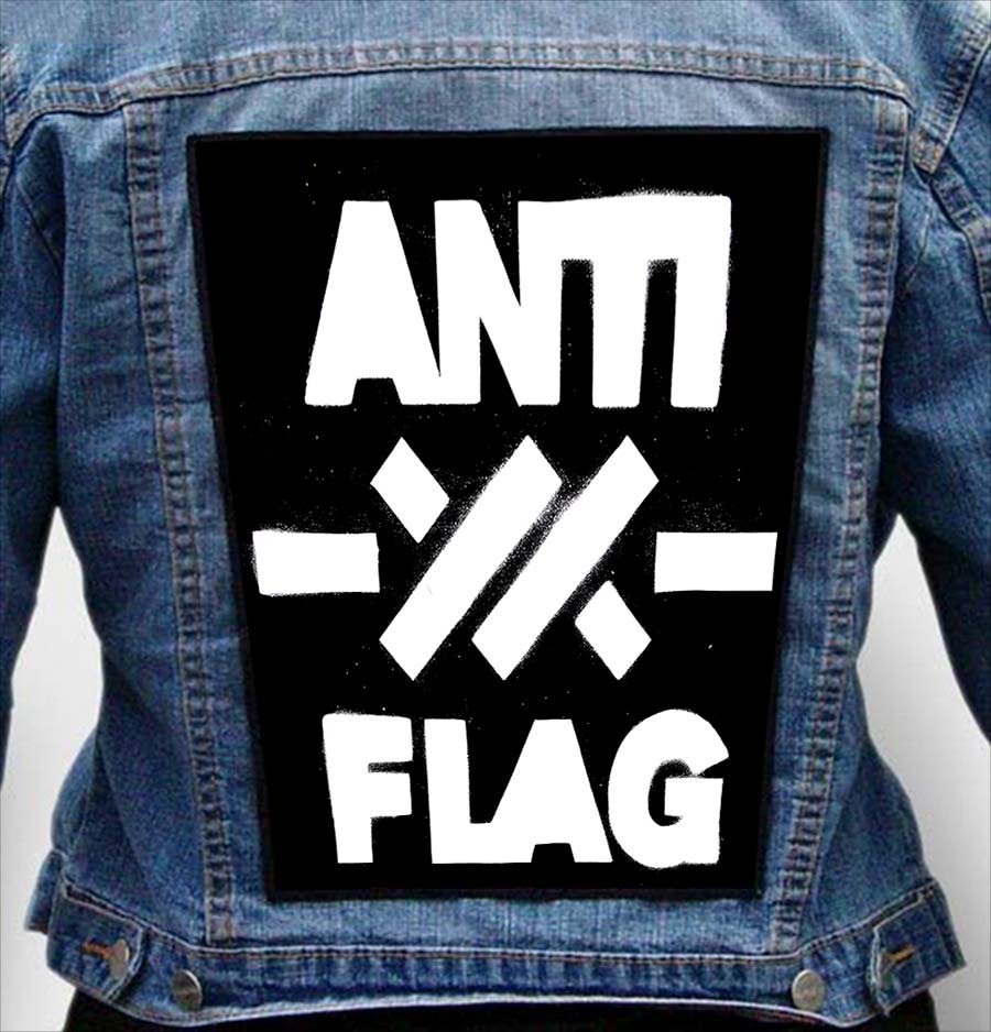 anti flag 7 - Photo Quality Printed Back Patch
