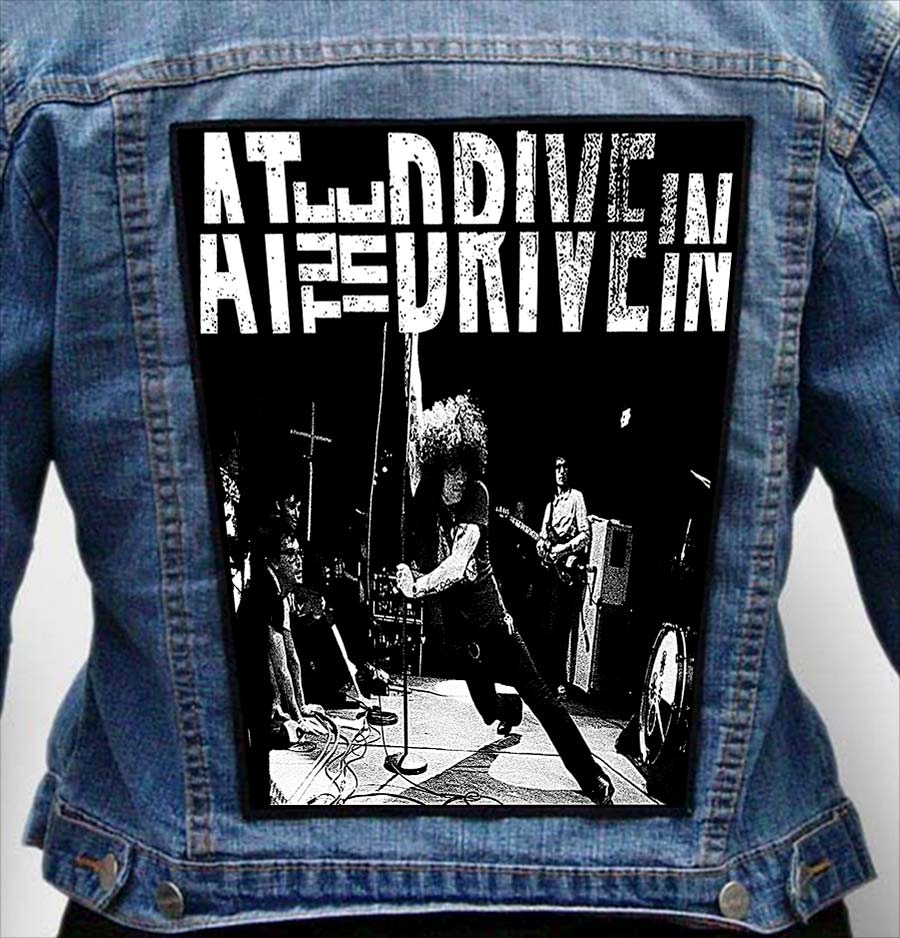 at the drive in 10 - Photo Quality Printed Back Patch