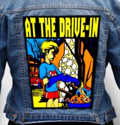 at the drive in 13 - Photo Quality Printed Back Patch