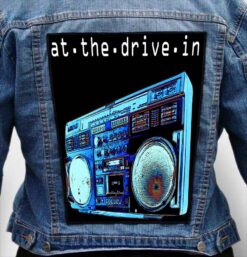 at the drive in 2 - Photo Quality Printed Back Patch