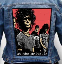 at the drive in 3 - Photo Quality Printed Back Patch