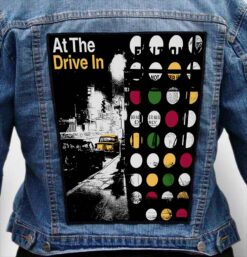 at the drive in 6 - Photo Quality Printed Back Patch