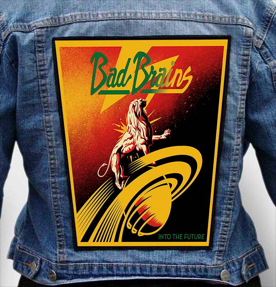 bad brains 2 - Photo Quality Printed Back Patch