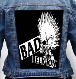 bad religion 11 - Photo Quality Printed Back Patch