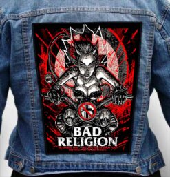 bad religion 12 - Photo Quality Printed Back Patch
