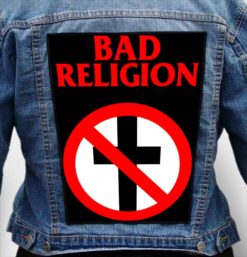 bad religion 19 - Photo Quality Printed Back Patch