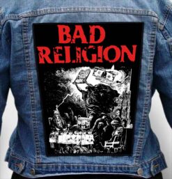 bad religion 2 - Photo Quality Printed Back Patch