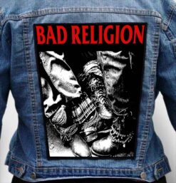 bad religion 22 - Photo Quality Printed Back Patch