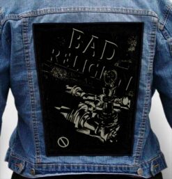 bad religion 23 - Photo Quality Printed Back Patch
