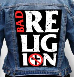 bad religion 25 - Photo Quality Printed Back Patch