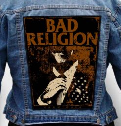 bad religion 27 - Photo Quality Printed Back Patch