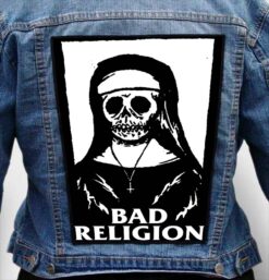 bad religion 28 - Photo Quality Printed Back Patch