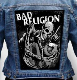 bad religion 4 - Photo Quality Printed Back Patch