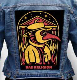 bad religion 7 - Photo Quality Printed Back Patch