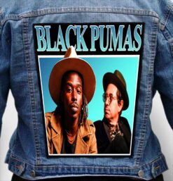 black pumas 1 - Photo Quality Printed Back Patch