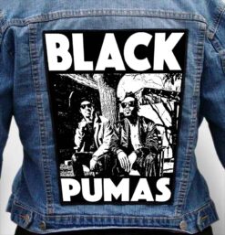 black pumas 10 - Photo Quality Printed Back Patch