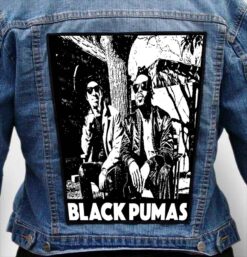 black pumas 2 - Photo Quality Printed Back Patch