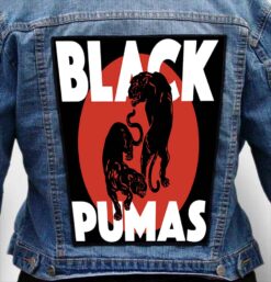 black pumas 5 - Photo Quality Printed Back Patch