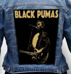 black pumas 6 - Photo Quality Printed Back Patch
