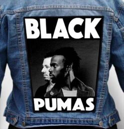 black pumas 8 - Photo Quality Printed Back Patch