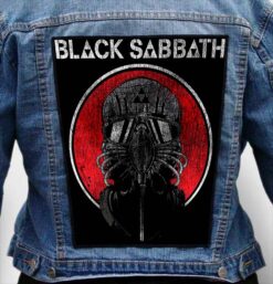 black sabbath 1 - Photo Quality Printed Back Patch
