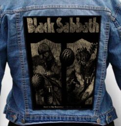 black sabbath 10 - Photo Quality Printed Back Patch