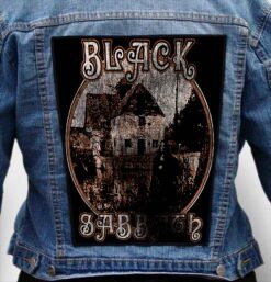 black sabbath 4 - Photo Quality Printed Back Patch