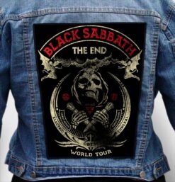 black sabbath 5 - Photo Quality Printed Back Patch
