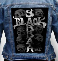 black sabbath 6 - Photo Quality Printed Back Patch