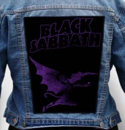 black sabbath 8 - Photo Quality Printed Back Patch