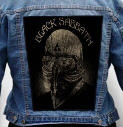 black sabbath 9 - Photo Quality Printed Back Patch