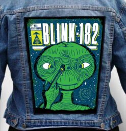 blink 182 11 - Photo Quality Printed Back Patch
