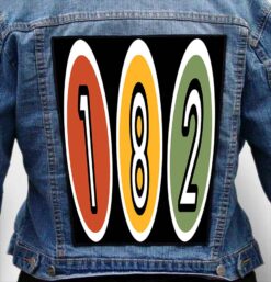 blink 182 12 - Photo Quality Printed Back Patch