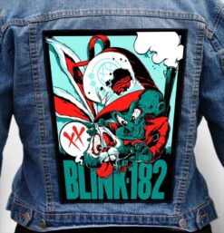 blink 182 13 - Photo Quality Printed Back Patch