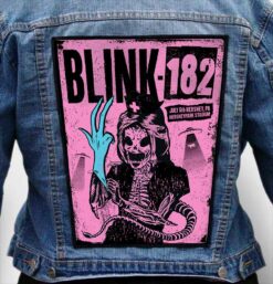 blink 182 16 - Photo Quality Printed Back Patch