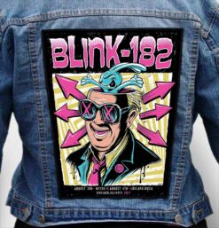 blink 182 19 - Photo Quality Printed Back Patch