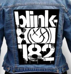 blink 182 20 - Photo Quality Printed Back Patch