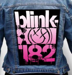 blink 182 21 - Photo Quality Printed Back Patch