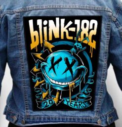 blink 182 27 - Photo Quality Printed Back Patch