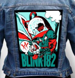 blink 182 28 - Photo Quality Printed Back Patch