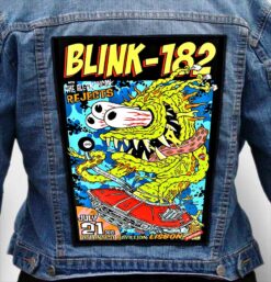 blink 182 30 - Photo Quality Printed Back Patch