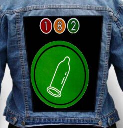 blink 182 33 - Photo Quality Printed Back Patch