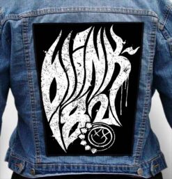 blink 182 4 - Photo Quality Printed Back Patch