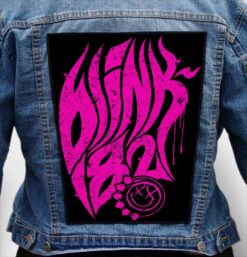 blink 182 5 - Photo Quality Printed Back Patch