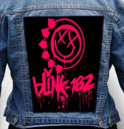 blink 182 8 - Photo Quality Printed Back Patch