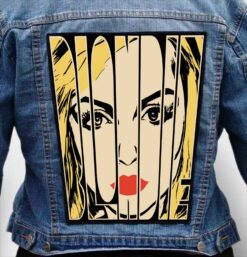 blondie 15 - Photo Quality Printed Back Patch