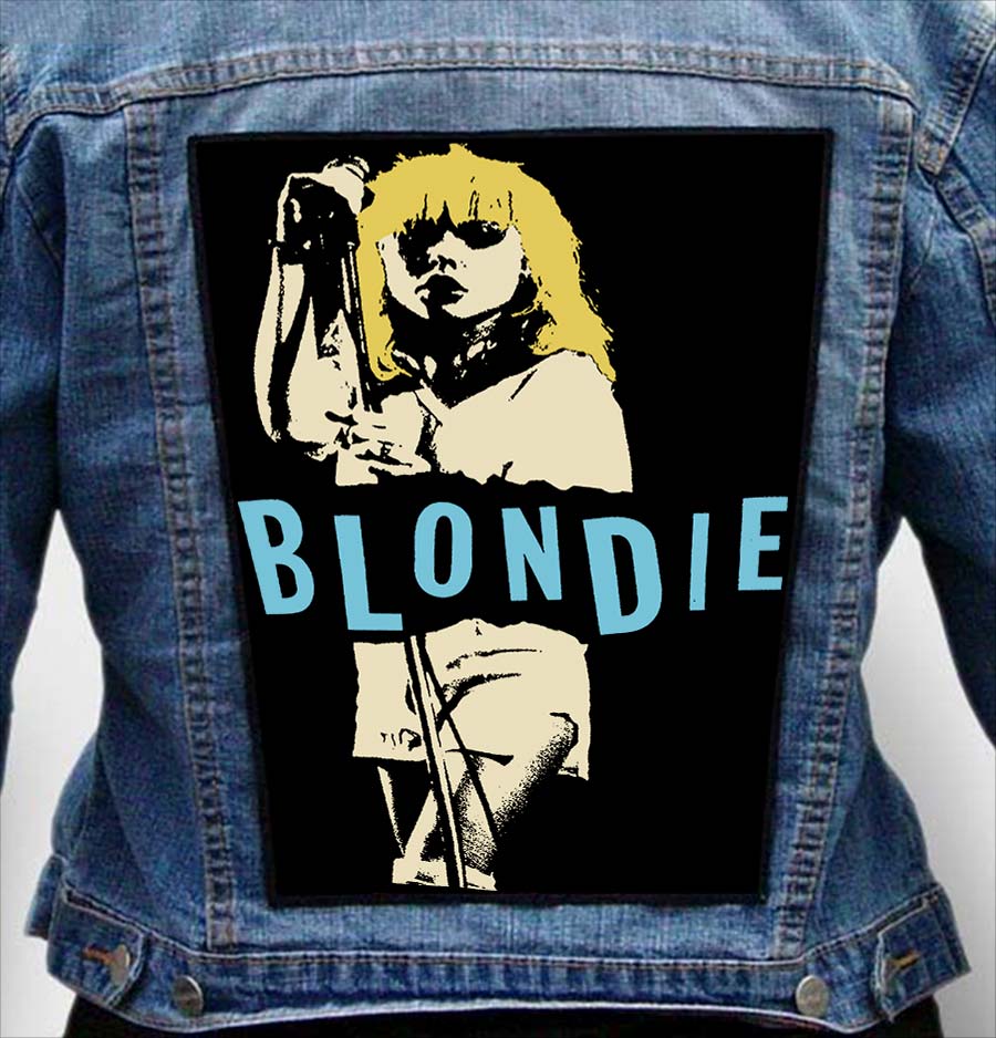 blondie 2 - Photo Quality Printed Back Patch