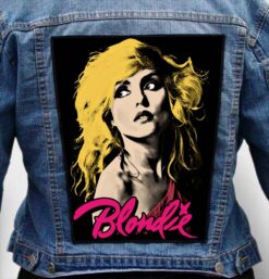 blondie 23 - Photo Quality Printed Back Patch