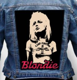 blondie 6 - Photo Quality Printed Back Patch