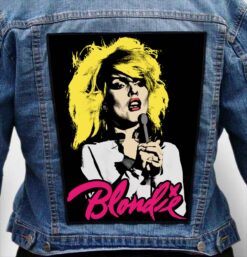 blondie 9 - Photo Quality Printed Back Patch